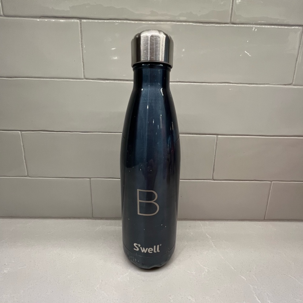 S'well Stainless Steel Insulated Water Bottle, 17oz, Beauty Counter